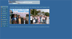 Desktop Screenshot of fanclub.holm-lueck.de